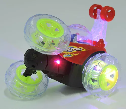Vista 5 de PowerTRC Invencible Twister Coche de acrobacias Coche Twister Coche de control remoto con luces y sonido