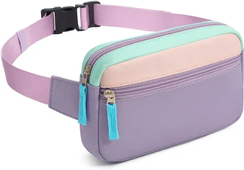 Vista 22 de Riñonera para adolescentes, bolsa para cinturón, bonita bolsa cruzada para regalo