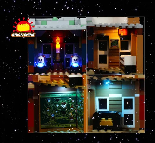 Vista 9 de Kit de luces para Lego® 12 Grimmauld Place 76408 (Lego Set no incluido) (Classic)