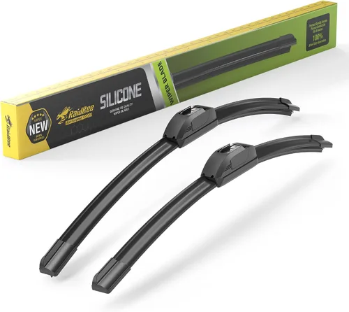 Vista 76 de Raidbee® Limpiaparabrisas de repuesto de 13 + 13 pulgadas para Jeep Wrangler 1999-2006 para todas las estaciones, calidad de equipo original