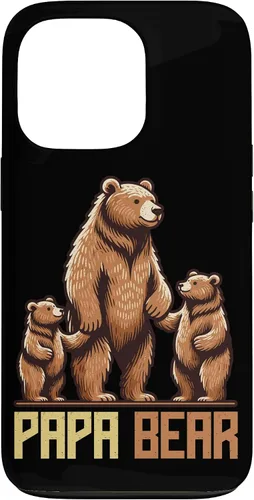 Vista 10 de Papa Bear Lover Father Dad Parent Father's Day Sunglasses Case for iPhone 16