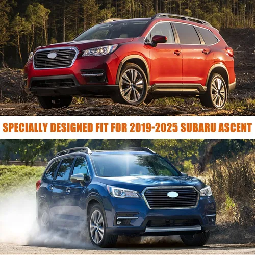 Vista 6 de Fundas impermeables para automóvil de repuesto para Subaru Ascent 2019-2025, 6 capas para todo clima, cubierta de automóvil de ajuste personalizado