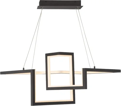 Vista 3 de WAC Lighting dweLED, Minecraft 23in LED colgante 3000K en negro