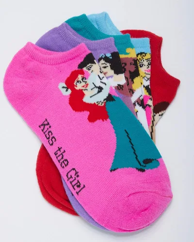 Vista 3 de Disney Paquete de 5 calcetines para mujer Princess