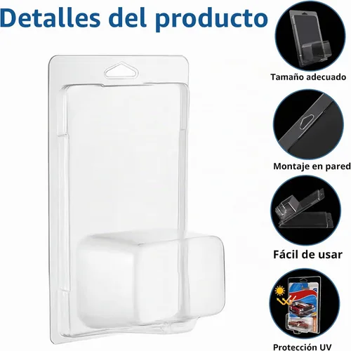 Vista 4 de Paquete de 120 fundas protectoras para Hot Wheels - Estuches de exhibición de plástico tipo almeja para modelos a escala 1:64, cristalino 120
