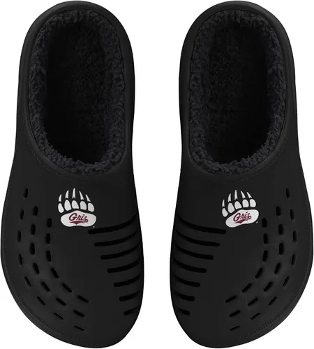 Vista 10 de FOCO Men's NCAA Sherpa Lined Big Logo Clog