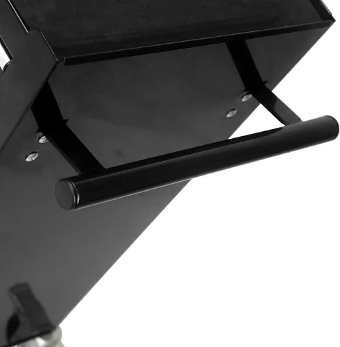 Vista 5 de Carrito de herramientas con ruedas y cajones mecánicos, caja de herramientas resistente con cerradura, carrito de herramientas multifuncional