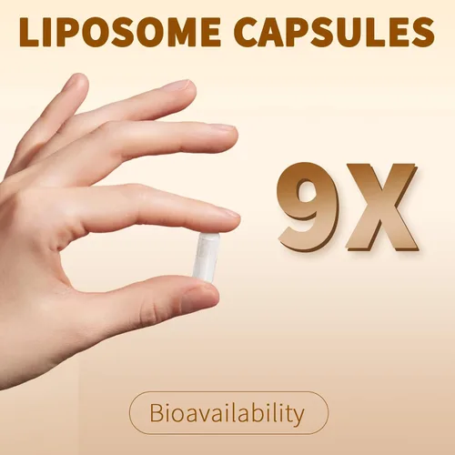 Vista 8 de Suplemento NAD 120 cápsulas – Ribosida de nicotinamida liposomal con trans-resveratrol y quercetina – 1000 mg NAD+ suplemento para hombres y mujeres
