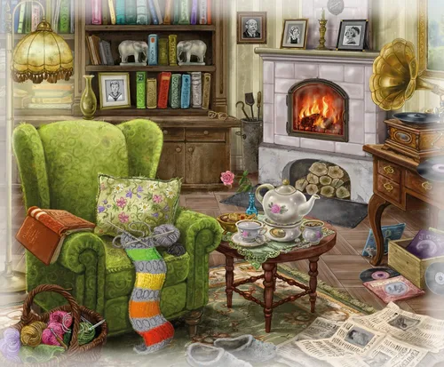 Vista 9 de Ravensburger - Escape Room Mystery - 6 rompecabezas - 99 piezas cada uno - Visiones creativas de 6 salas de escape diferentes para armar tu salida
