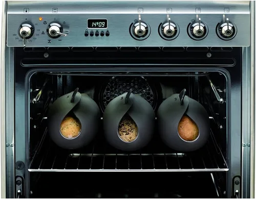 Vista 4 de Lekue Máquina para hacer pan de silicona, modelo #, marrón (paquete de 6)