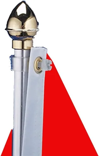 Vista 2 de Eder Flag - Anillos de bandera con montura EZ de 1 pulgada - Paquete de 4