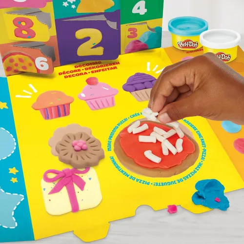 Vista 5 de Calendario de Adviento de Play-Doh para niños, 14 días hasta el cumpleaños, vacaciones, fiesta, regreso a clases, más, actividades sorpresa de arte