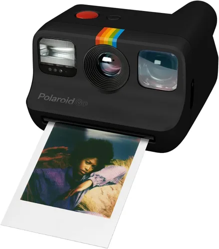Vista 7 de Polaroid Go Instant Mini Camera - Negro (9070) - Solo compatible con Polaroid Go Film