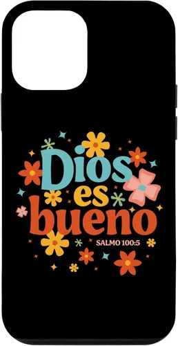 Vista 16 de Funda religiosa de la Biblia para iPhone 16 Dios Es Bueno Spanish Christian Jesus God