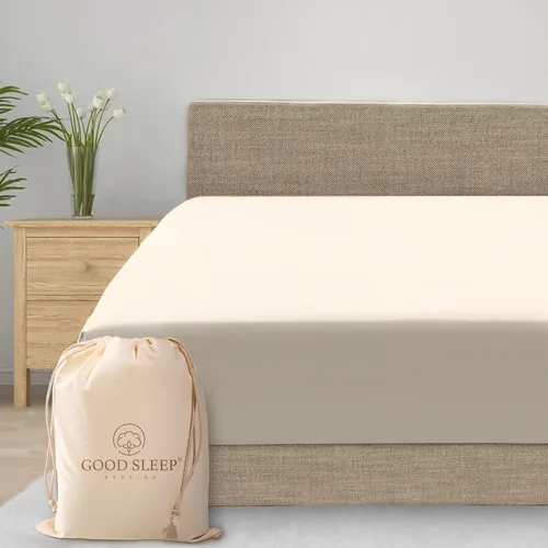 Vista 7 de Good Sleep Bedding Sábanas ajustables Twin XL - Sábanas Twin XL extra largas de 800 TC para dormitorio, sábana ajustada 100% algodón egipcio Twin