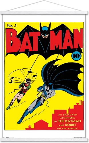 Vista 15 de Trends International DC Comics - Póster de pared de Batman con portada #1, 22.375 x 34 pulgadas, versión premium sin marco
