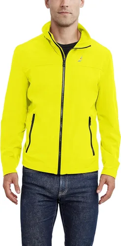 Vista 27 de Nautica - Chaqueta bomber de golf para hombre, ligera, con cremallera completa, cortavientos, atlética, para exterior Ártico Ártico