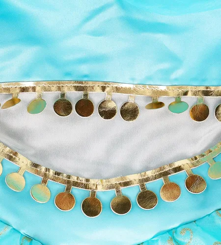 Vista 3 de Disfraz de princesa Cenicienta para niñas, vestido de fiesta de cumpleaños, Halloween