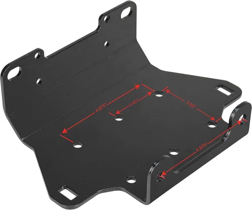 Vista 4 de Extreme Max 5600.3133 Soporte de cabrestante ATV para Yamaha Grizzly 550 / 700