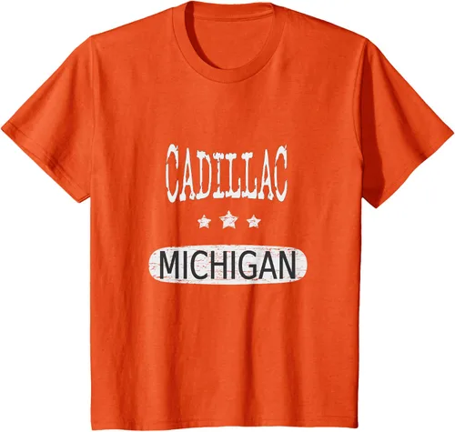 Vista 36 de Vintage Cadillac Michigan Camiseta