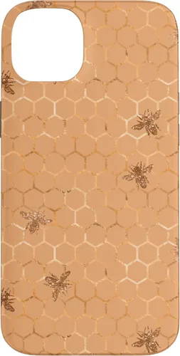 Vista 15 de Honey Comb Honey Bee Pretty Garden - Carcasa para iPhone 17