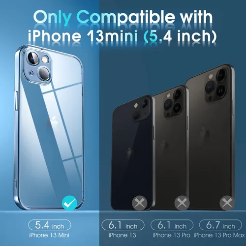 Vista 337 de Supdeal Funda cristalina transparente para iPhone 11, [No se amarillea] [Protección de la cámara] [Probado contra caídas de grado militar] Funda