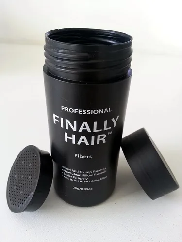 Vista 2 de Finally Hair Building Fibers - Bolsa de repuesto de 0.88 oz (sin cloruro de amonio) por Finally Hair - Repuesto compatible para Toppik Xfusion