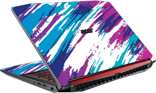 Vista 37 de LidStyles - Kit de vinilo de protección para Acer Nitro 5 AN515-51 (MTS negro)