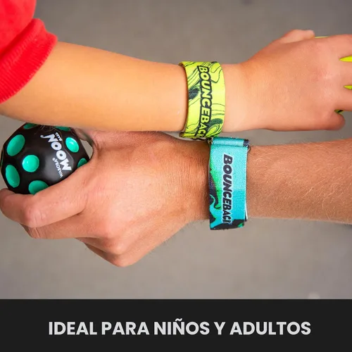 Vista 6 de Waboba Bola de Retorno Bounceback Negra y Azul Lunar, Bolas Hiper Rebote, Rebote Extremo y Diversión, Bola de Rebote Super Alto para Juegos Activos