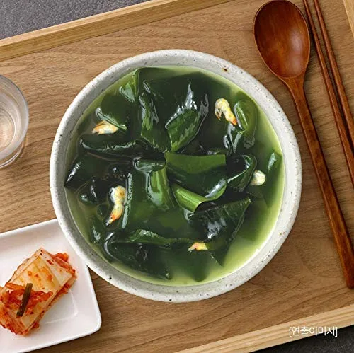 Vista 2 de [ 5 paquetes] CJ Instant Rice Cup Ban Sopa de algas marinas 6.67 oz