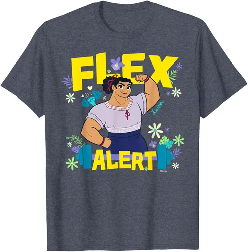 Vista 71 de Disney Encanto Luisa Madrigal Flex Alert Camiseta, Negro