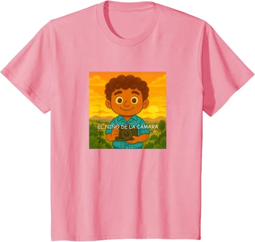 Vista 95 de Camiseta El Niño de la Cámara – Diseño Oficial del Cuento Ilustrado