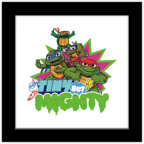Vista 9 de Trends International Gallery Pops Nickelodeon Teenage Mutant Ninja Turtles: Mutant Mayhem - Póster de pared de mini mutantes pequeños pero Versión