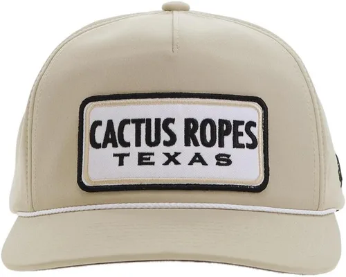 Vista 50 de HOOEY Adjustable Snapback Trucker Hat with Cactus Ropes Logo