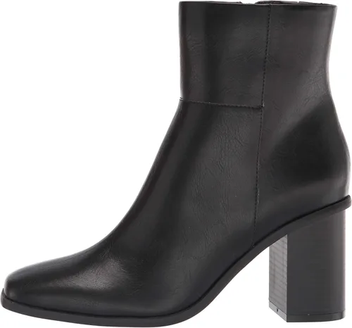 Vista 8 de The Drop Botines Ibita de tacón alto con cremallera lateral para mujer