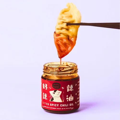 Vista 8 de Mama Liang's Aceites de chile extra y súper picantes (paquete de 2) (Chili Duo (uno de cada uno))