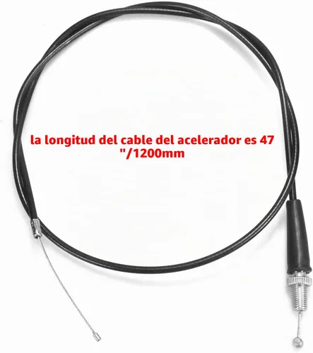 Vista 5 de Holato 22mm 7/8 Empuñaduras del acelerador con abrazadera de cable y interruptor de encendido/apagado para Coleman CT100U CT200U Baja Doodlebug Db30
