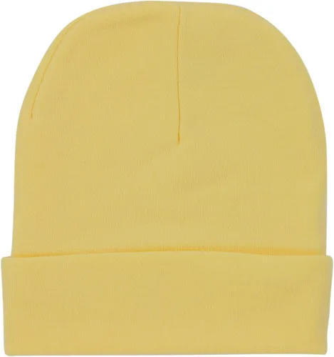 Vista 5 de ToBeInStyle Paquete de 3, 5 o 6 gorros cómodos de algodón de doble capa para bebés recién nacidos