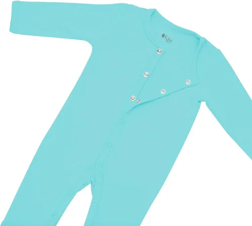 Vista 45 de KYTE BABY Mameluco suave unisex con cierre a presión, 97% rayón hecho de bambú, 3% elastano