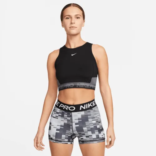 Vista 7 de Nike Pro Dri-FIT - Camiseta corta de entrenamiento para mujer, talla XS - 2XL