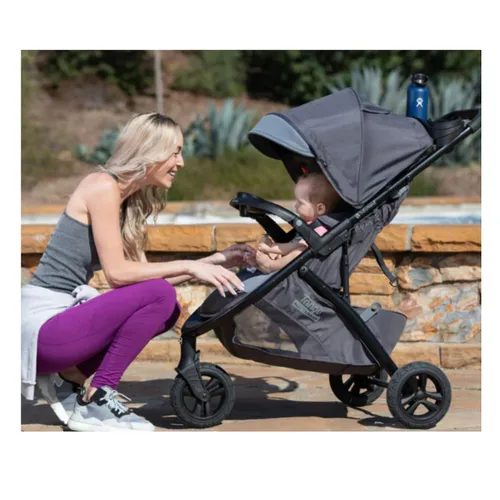 Vista 7 de Baby Trend Cochecito compacto Jetaway Plus, Parker