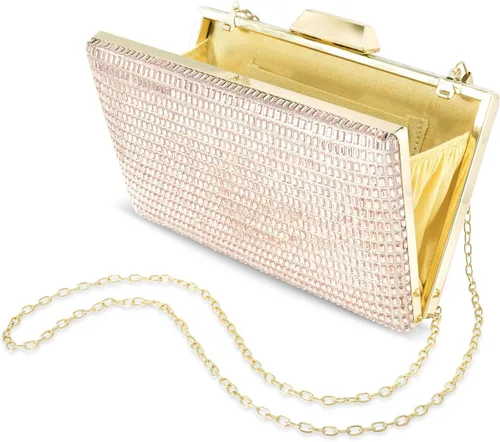 Vista 5 de Aheli Clutch Purses Gift for Women Wedding Handmade Evening Handbags Party Bridal Clutch Cobre