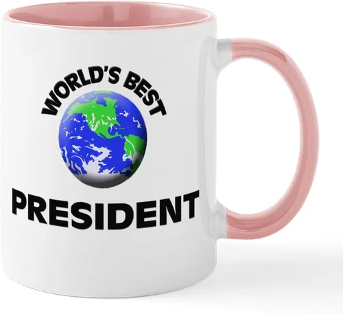 Vista 26 de CafePress MR. PRESIDENT - Taza de café de cerámica (11.0 fl oz)