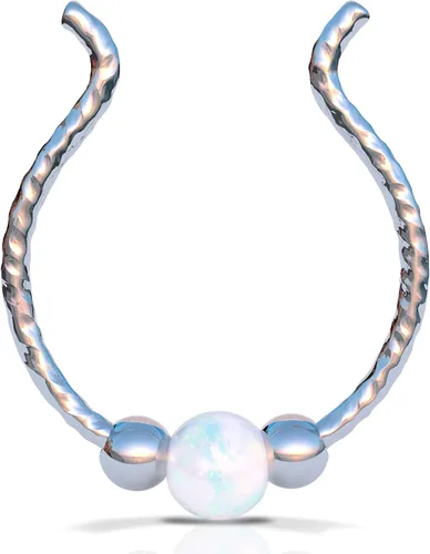 Vista 29 de Fake Opal Septum Rings
