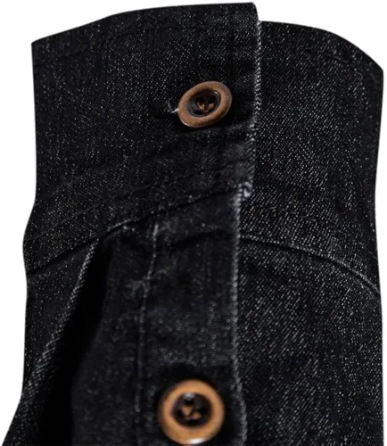 Vista 6 de Elkhomy Camisas casuales de manga larga para hombre