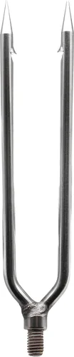 Vista 11 de Arpón de pesca, de acero inoxidable, lanza de púas de aleación de aluminio, con tornillo de 0.315 in para pesca al aire libre, aterrizaje de rana