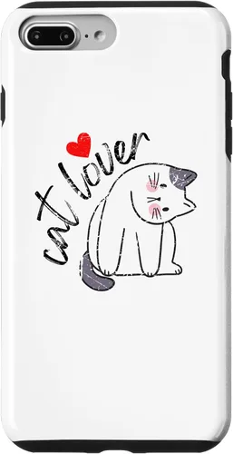 Vista 9 de Funda para iPhone 15 con diseño lindo para amantes de los gatos felinos de animales domésticos para hombres y mujeres