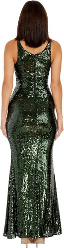 Vista 3 de Dress the Population Vestido maxi bodycon Iris para mujer