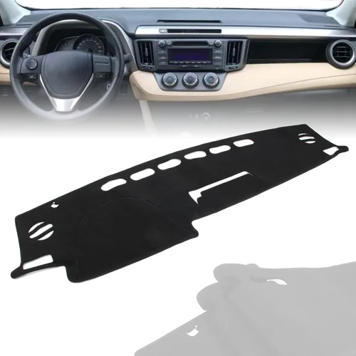 Vista 3 de Cubierta de salpicadero para Toyota RAV 4 2013-2018, protector solar antideslumbrante