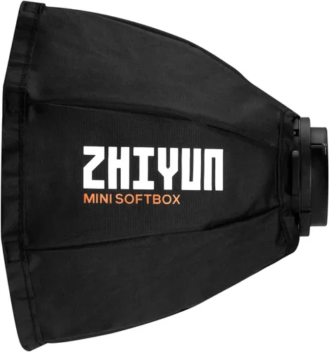 Vista 2 de Zhiyun Mini Softbox ZY Mount para ZHIYUN MOLUS G60 y MOLUS X100 COB LED Video Light